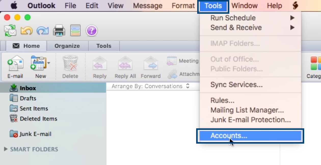 outlook for mac 2016 rules gmail mail imap import